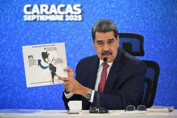 Maduro acusa a Estados Unidos de “agresi&oacute;n total” y denuncia amenaza militar en el Caribe