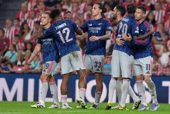 Arsenal gana 2-0 en San Mam&eacute;s ante un combativo Athletic