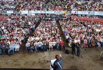 Sheinbaum rinde informe en Michoac&aacute;n y anuncia inversiones en salud e infraestructura