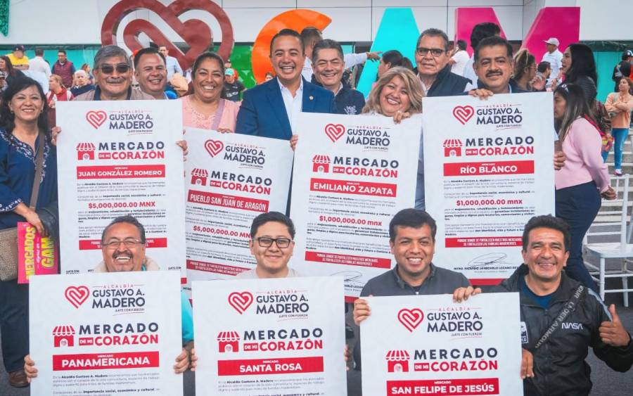 Gustavo A. Madero invierte 25 millones en remodelación de 17 mercados públicos
