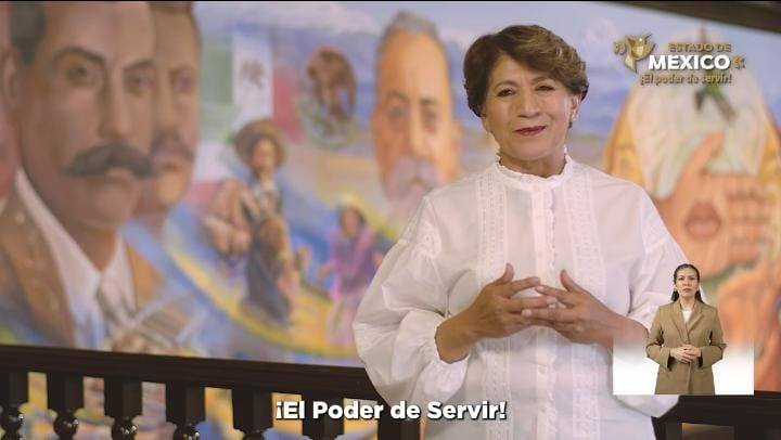 “¡Estamos construyendo la paz!” en Edomex: Delfina Gómez, en primer spot temático por Segundo Informe