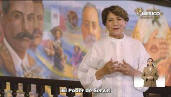 “¡Estamos construyendo la paz!” en Edomex: Delfina G&oacute;mez, en primer spot tem&aacute;tico por Segundo Informe