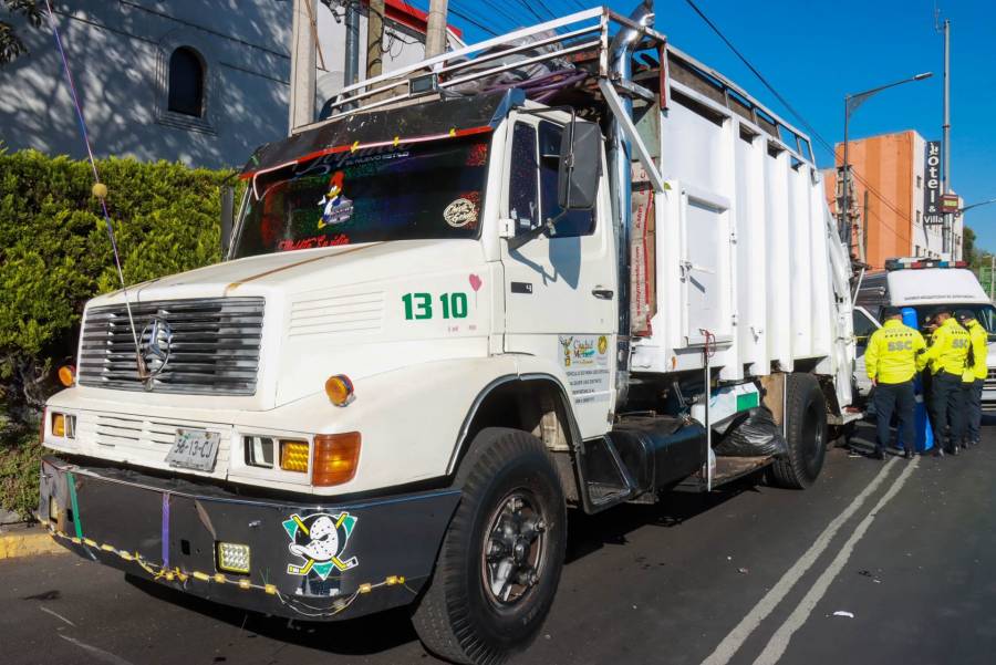 Cami&oacute;n recolector atropella y causa la muerte de una mujer de la tercera edad en la colonia Doctores