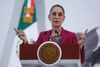 Sheinbaum aclara que los hijos de L&oacute;pez Obrador no figuran en investigaci&oacute;n por huachicol fiscal
