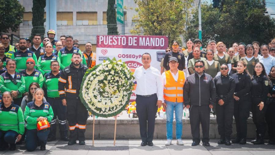 Simulacro en Gustavo A. Madero moviliza a 2,500 personas en tiempo récord por aniversario del sismo de 1985