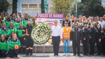 Simulacro en Gustavo A. Madero moviliza a 2,500 personas en tiempo r&eacute;cord por aniversario del sismo de 1985