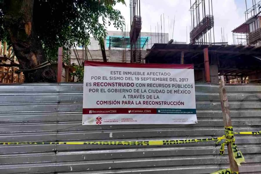 Gobierno de CDMX promete concluir reconstrucción de viviendas del sismo 2017 en 2026