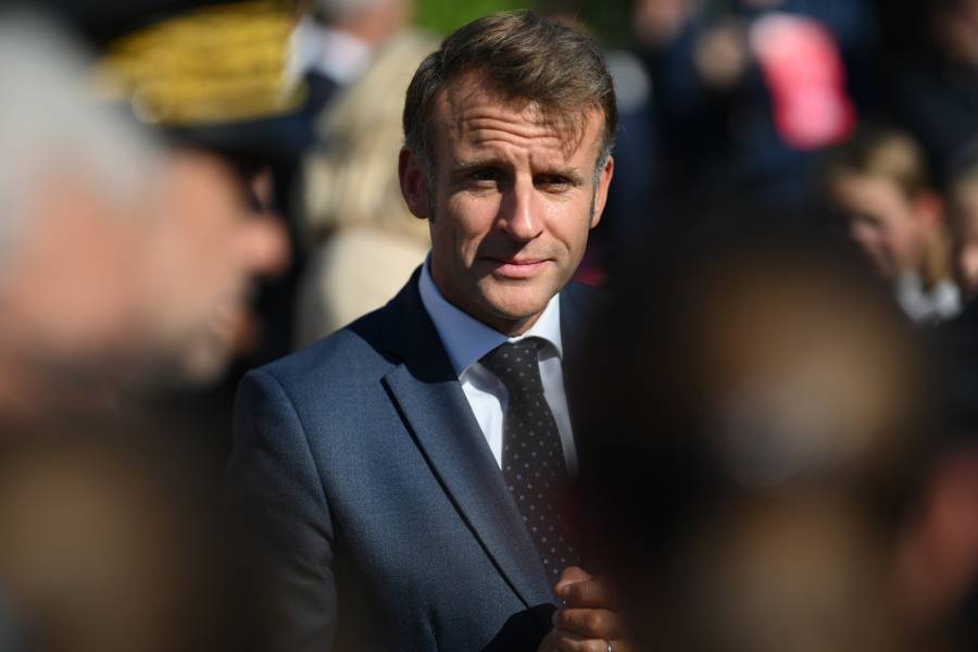 Macron demanda liberación de rehenes de Gaza para abrir 