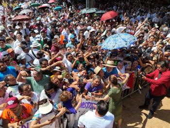 Sheinbaum culmina su gira de informes; asegura que AMLO lleg&oacute; para quedarse en coraz&oacute;n de mexicanos 