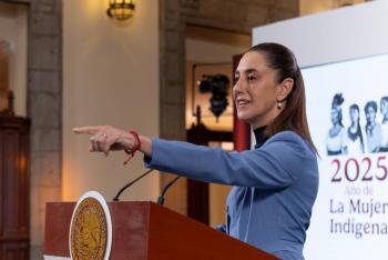 Presidenta Sheinbaum asegura apertura total a la oposici&oacute;n que quiera participar en consulta sobre reforma electoral