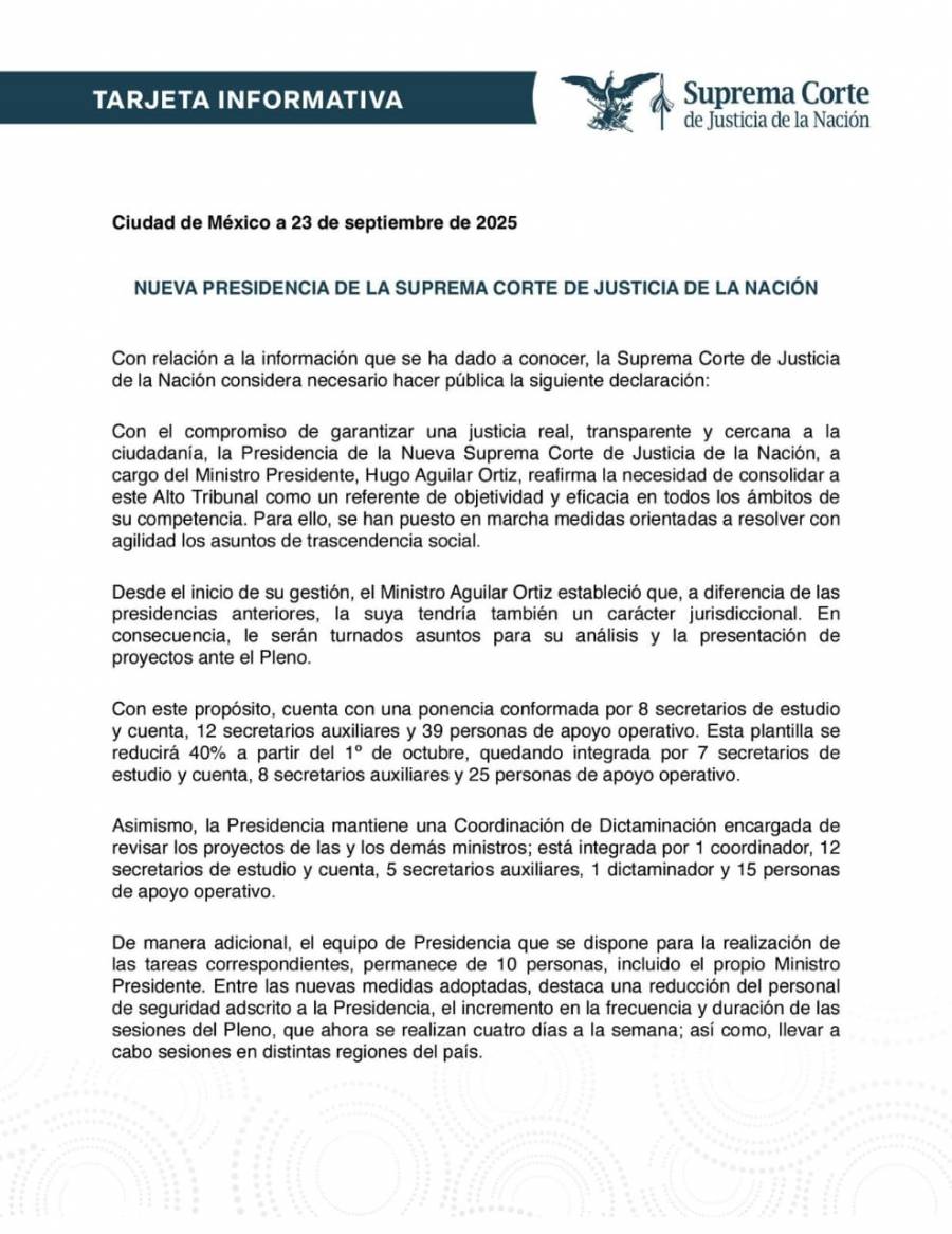 Choque entre ministros; unos van por transparencia, otros por seguridad de funcionarios de la FGR