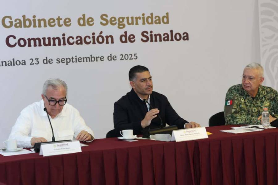 Gabinete de Seguridad refuerza coordinación con medios en Sinaloa y reporta baja en homicidios