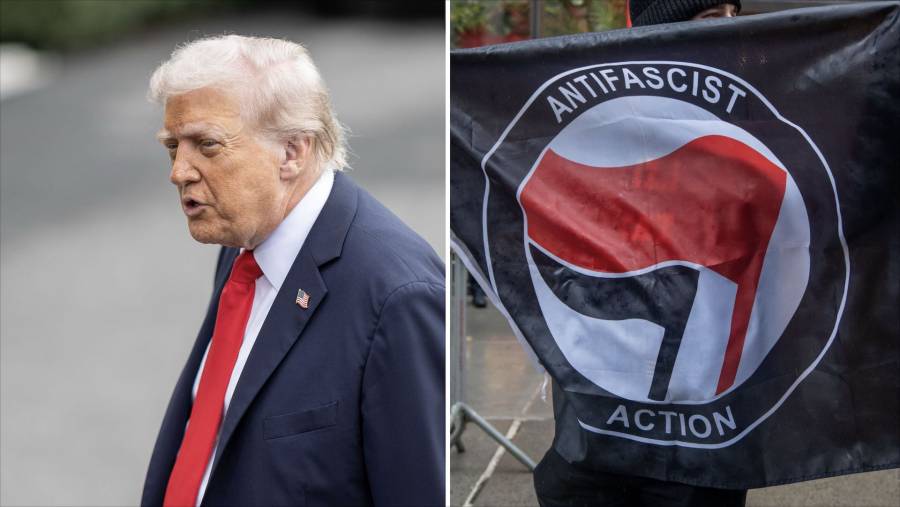 Trump designa al movimiento Antifa como 
