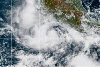'Narda' alcanza categor&iacute;a 1 y se esperan fuertes lluvias en occidente del pa&iacute;s