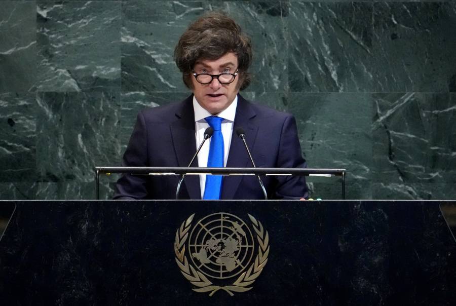 Milei elogia a Trump en la ONU por tomar 