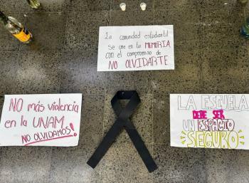 Colectivos del CCH Sur confirman participaci&oacute;n del bloque negro en marcha hacia Rector&iacute;a