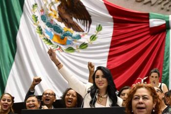 Gabriela Jim&eacute;nez Godoy destaca estabilidad econ&oacute;mica y reducci&oacute;n hist&oacute;rica de la pobreza en M&eacute;xico