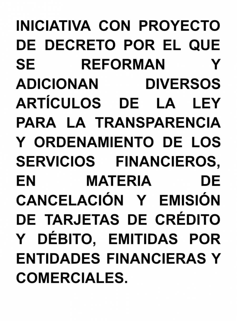 Ricardo Monreal propone facilitar cancelación de tarjetas de crédito y frenar la emisión sin consentimiento
