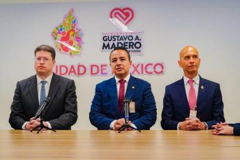 Gustavo A. Madero inaugura el Centro de Inteligencia m&aacute;s grande de CDMX para reforzar seguridad con 4,500 c&aacute;maras