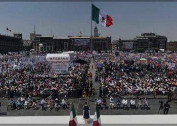 5 de octubre ser&aacute; el 1er Informe de Gobierno de Sheinbaum en el Zocalo