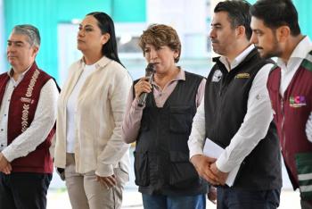 Edomex y federaci&oacute;n refuerzan apoyos a familias afectadas por lluvias en Nezahualc&oacute;yotl