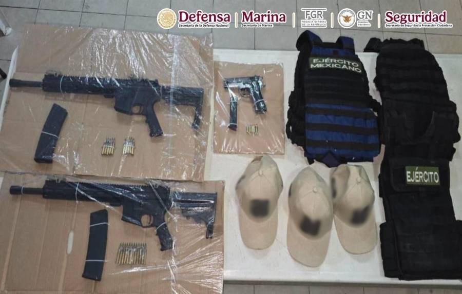 Capturan en Tabasco a tres hombres acusados de extorsión