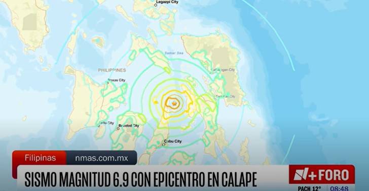 Video del Fuerte Temblor en Filipinas Hoy: Así Captaron el Momento Exacto del Sismo
