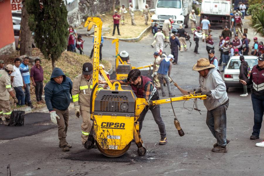 Tlalpan rehabilita más de 66 mil m² de vialidades y beneficia a más de medio millón de habitantes