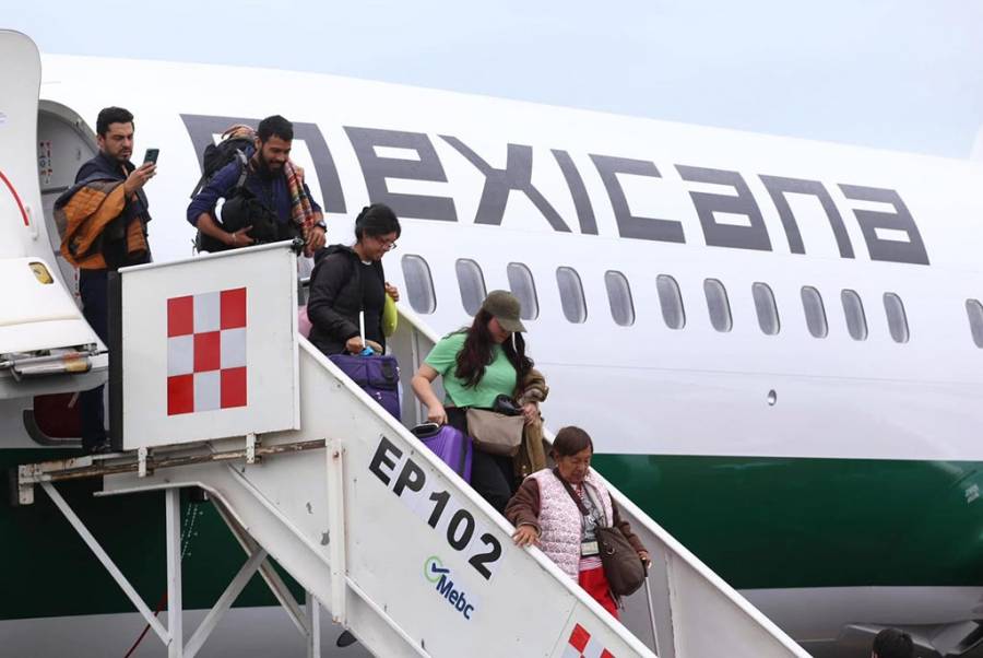 Suman más de 82 millones de pasajeros aéreos en 2025