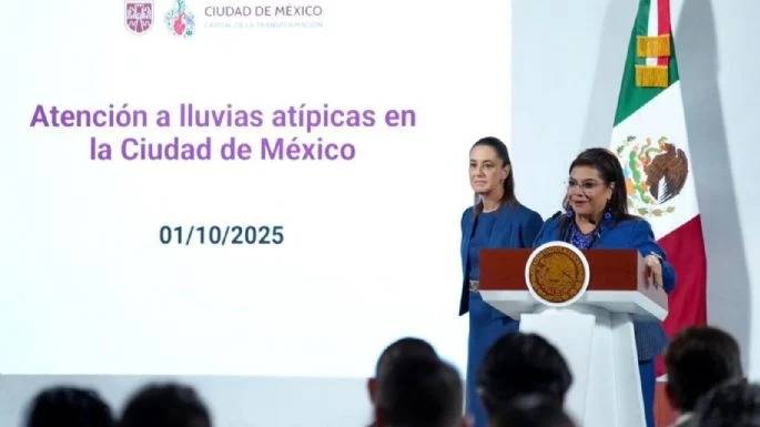 CDMX destina 100 millones de pesos para apoyar a familias afectadas por lluvias en Iztapalapa y Tláhuac