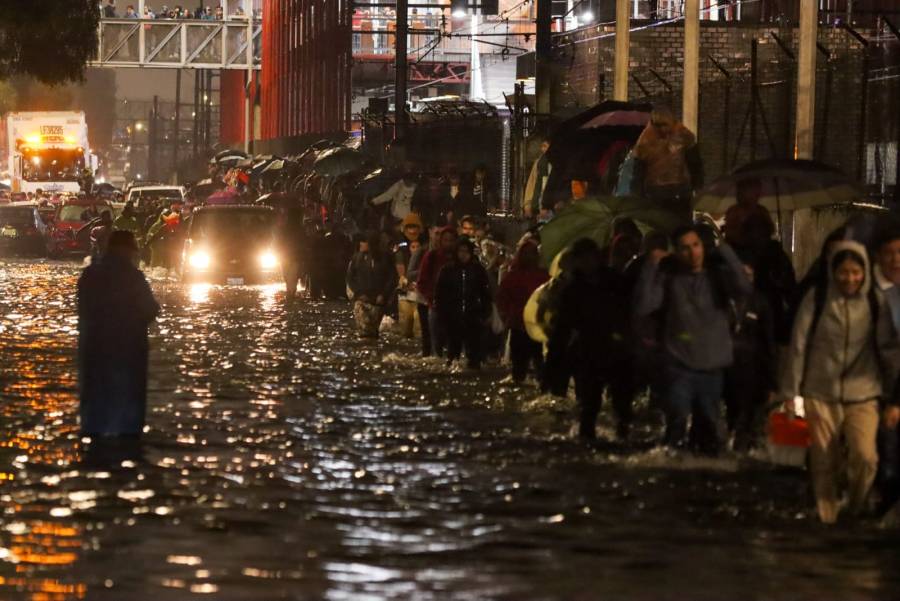 Se analizan medidas para mitigar inundaciones en el oriente del Valle de México; se les dará apoyo de 8 mil pesos a afectados
