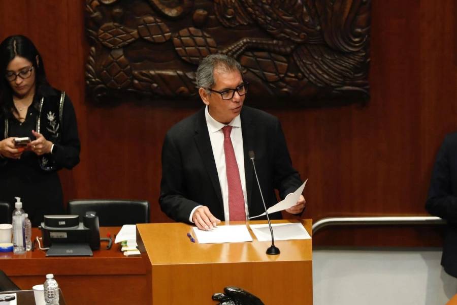 México mantiene crecimiento económico y reduce déficit fiscal, afirma secretario de Hacienda en el Senado