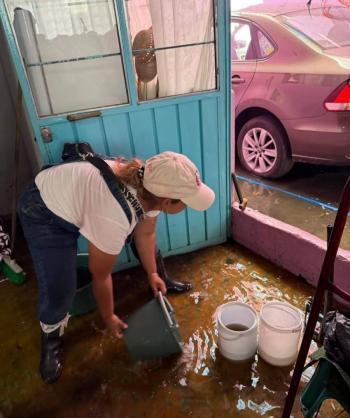 Severas inundaciones en Neza por deterioro de colector de drenaje, acumulaci&oacute;n de basura y hundimientos: Conagua