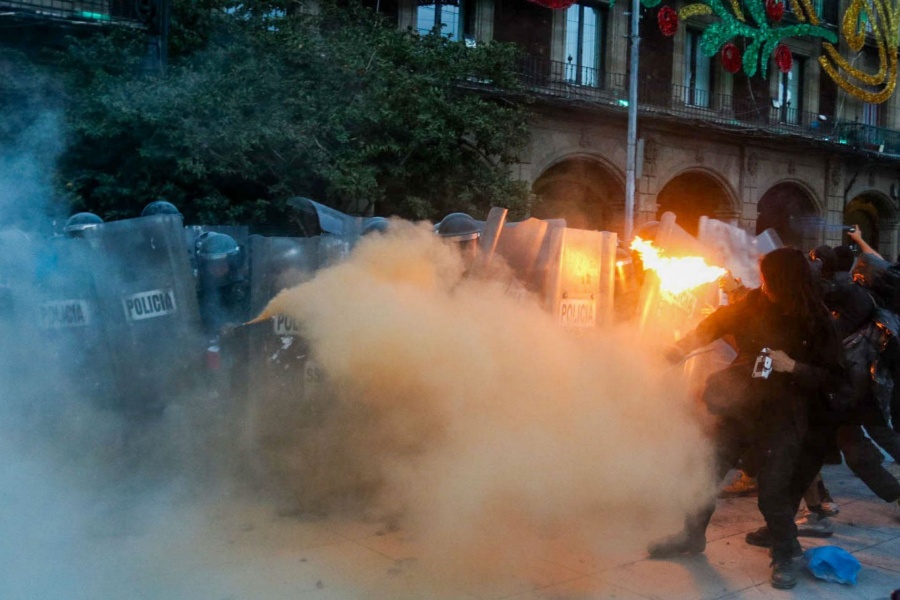 Locatarios del Centro Hist&oacute;rico demandan protecci&oacute;n ante violencia y saqueos en marchas