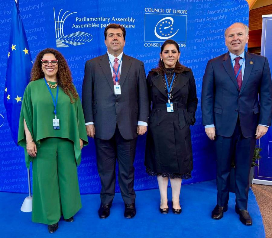 En Asamblea Parlamentaria del Consejo de Europa, diputado Haces Barba resalta importancia de partidos libres para la democracia