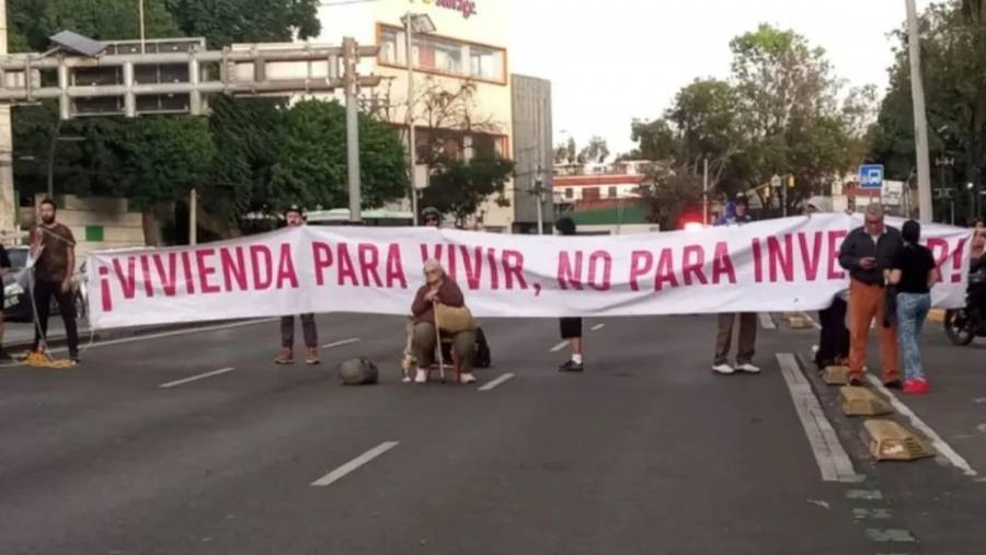 Bloqueo en México-Tacuba: vecinos denuncian desalojo violento de 10 familias en Popotla