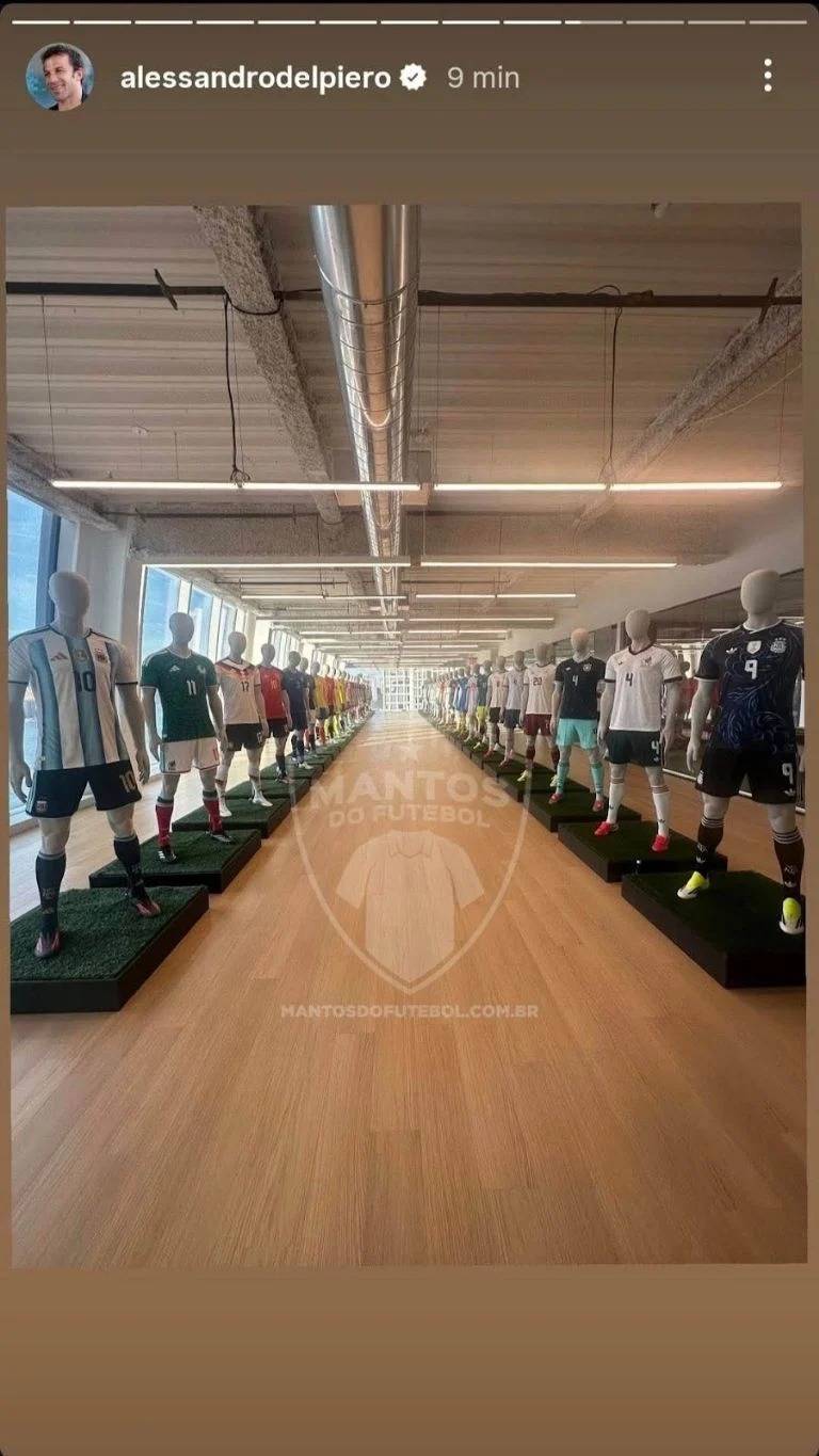 Del Piero filtra por error jerseys de México y otras selecciones para el Mundial 2026 con Adidas