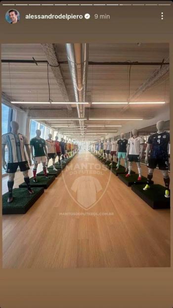 Del Piero filtra por error jerseys de M&eacute;xico y otras selecciones para el Mundial 2026 con Adidas