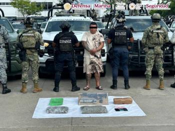 Cae l&iacute;der criminal en Villahermosa durante operativo de fuerzas federales y estatales