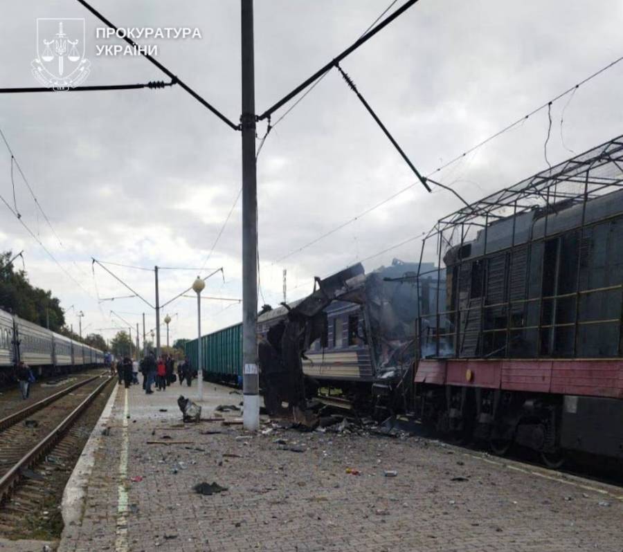 Ataque ruso con drones a estación de tren en Shostka deja al menos 30 heridos, incluidos tres menores