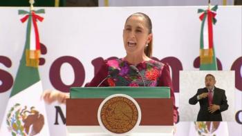 Sheinbaum destaca avances en educaci&oacute;n y bienestar en su primer informe de gobierno