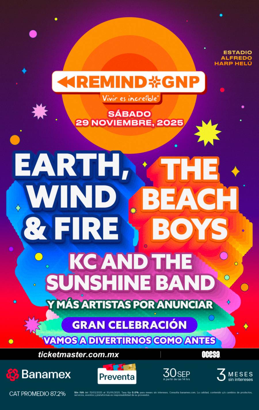 Remind GNP, una experiencia para divertirnos como antes: m&uacute;sica, comida, arte y los mejores recuerdos