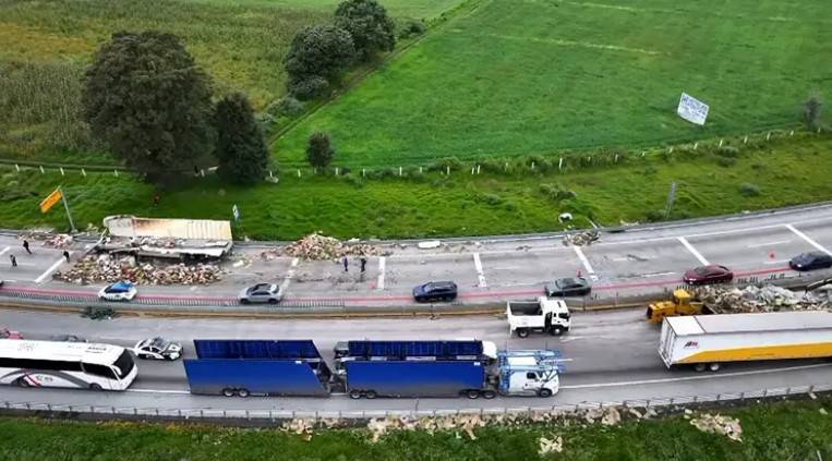 ¿Qu&eacute; Pas&oacute; en la M&eacute;xico-Puebla Hoy? Capufe Informa Cierre por Fuerte Accidente