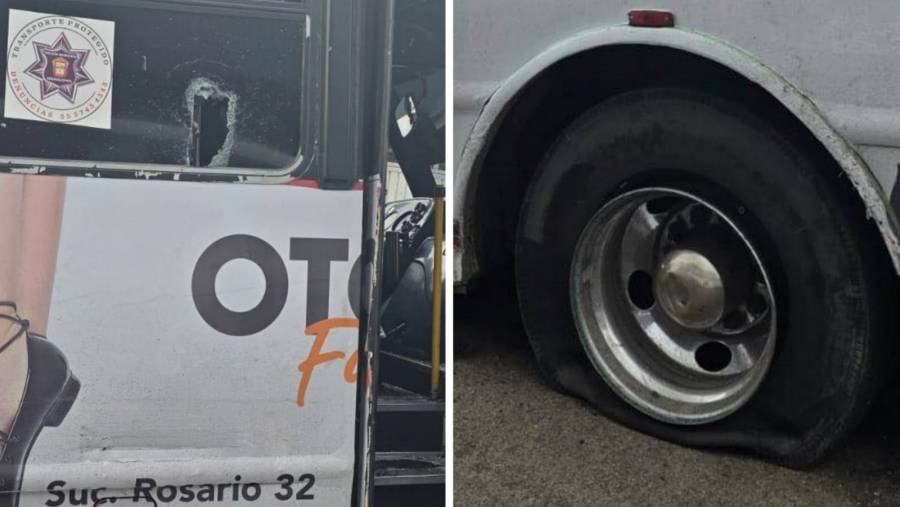 Detienen a chofer de transporte público presuntamente ebrio tras chocar varios autos en la CDMX
