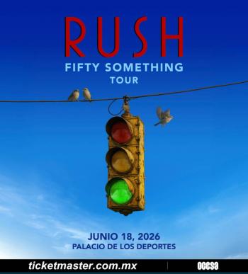¡RUSH ANUNCIA GIRA PARA 2026!