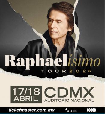 Raphael regresa a los escenarios de M&eacute;xico con nueva gira