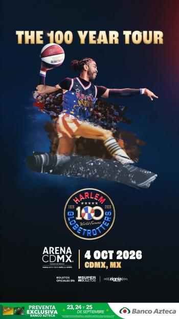 GIRA DEL CENTENARIO DE LOS HARLEM GLOBETROTTERS 