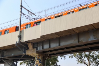 L&iacute;nea 12 del Metro: STC aclara separaci&oacute;n de trabes en tramo elevado