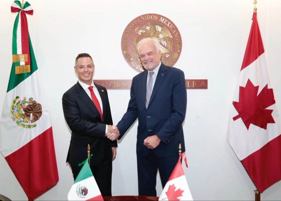 México y Canadá fortalecen su alianza ante la próxima revisión del T-MEC