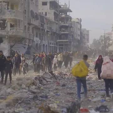 Impacto de dos años de bombardeos: más de 67 mil muertos y Gaza devastada